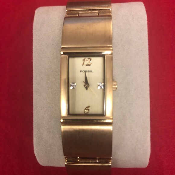 Fossil goldstone watch - Picture 1 of 5
